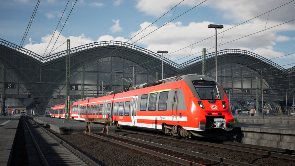 Official Brand Logo of Train Sim World 6 Bahnstrecke Leipzig - Dresden Overview From Metruvia Simulation