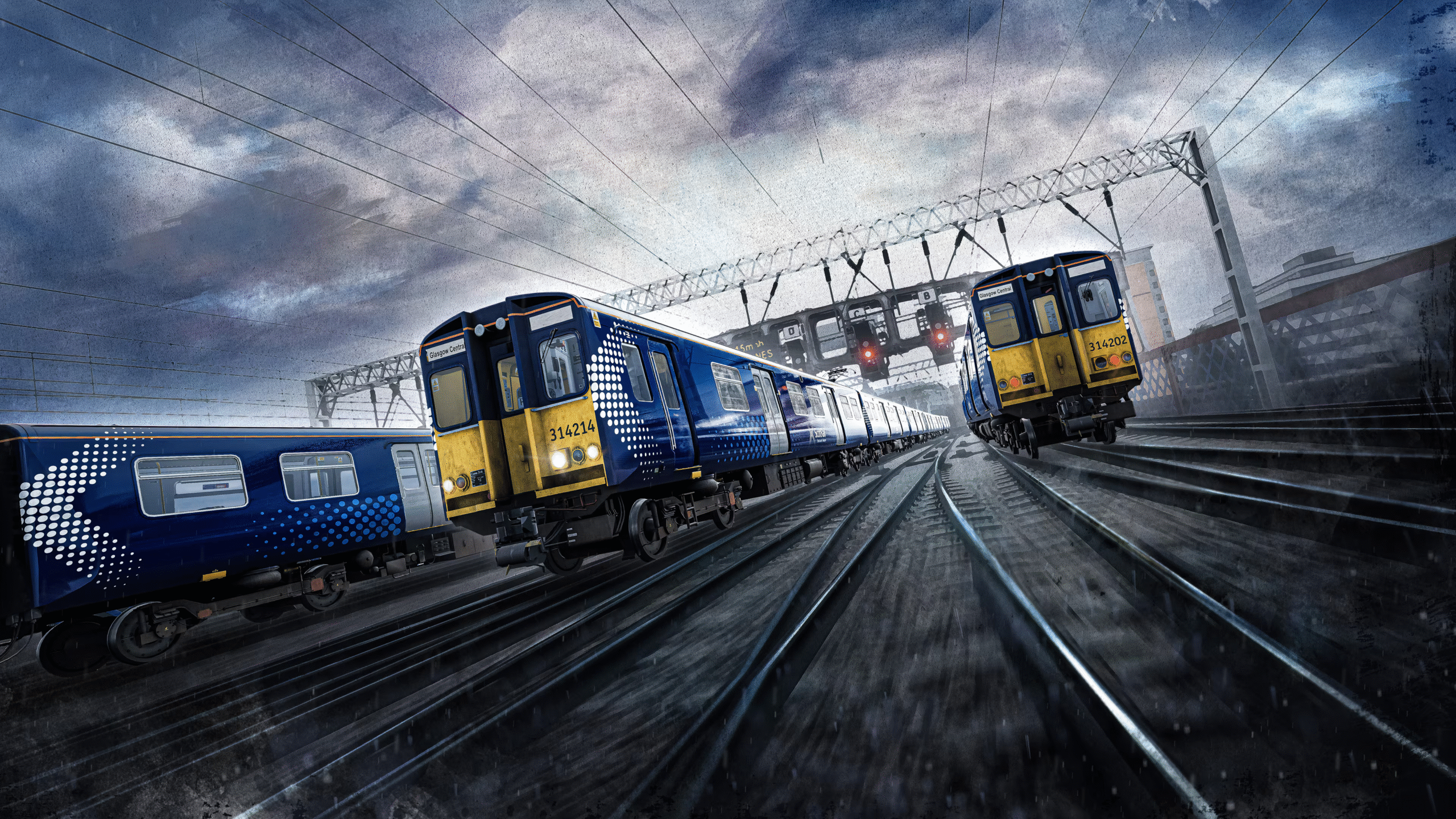 Official Brand Logo of Train Sim World 2 Cathcart Circle Line Overview From Metruvia Simulation