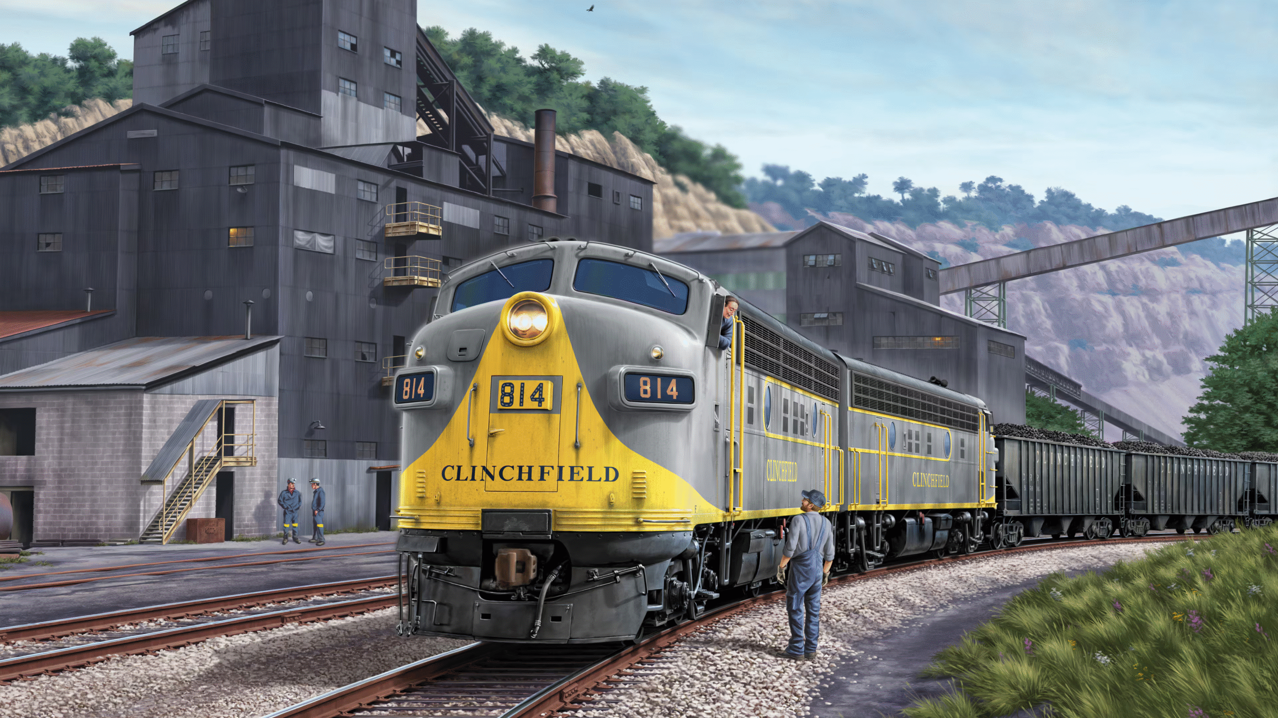 Official Brand Logo of Train Sim World 2 Clinchfield Railroad Overview From Metruvia Simulation