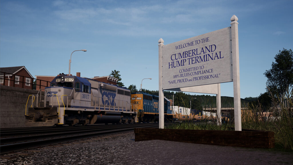 Official Brand Logo of Train Sim World 2 CSX SD40 Overview From Metruvia Simulation