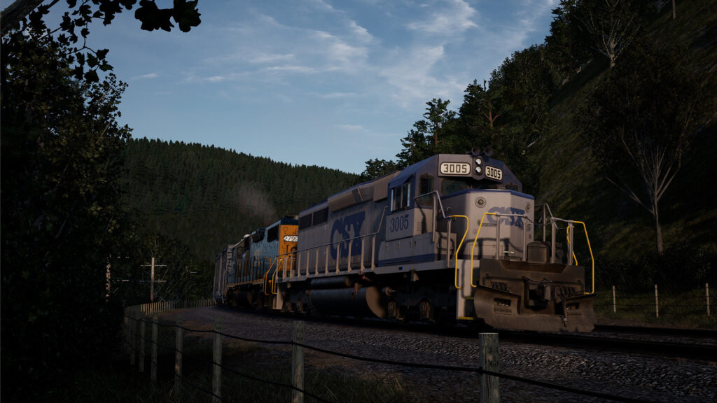 Official Brand Logo of Train Sim World 2 CSX SD40 Overview From Metruvia Simulation