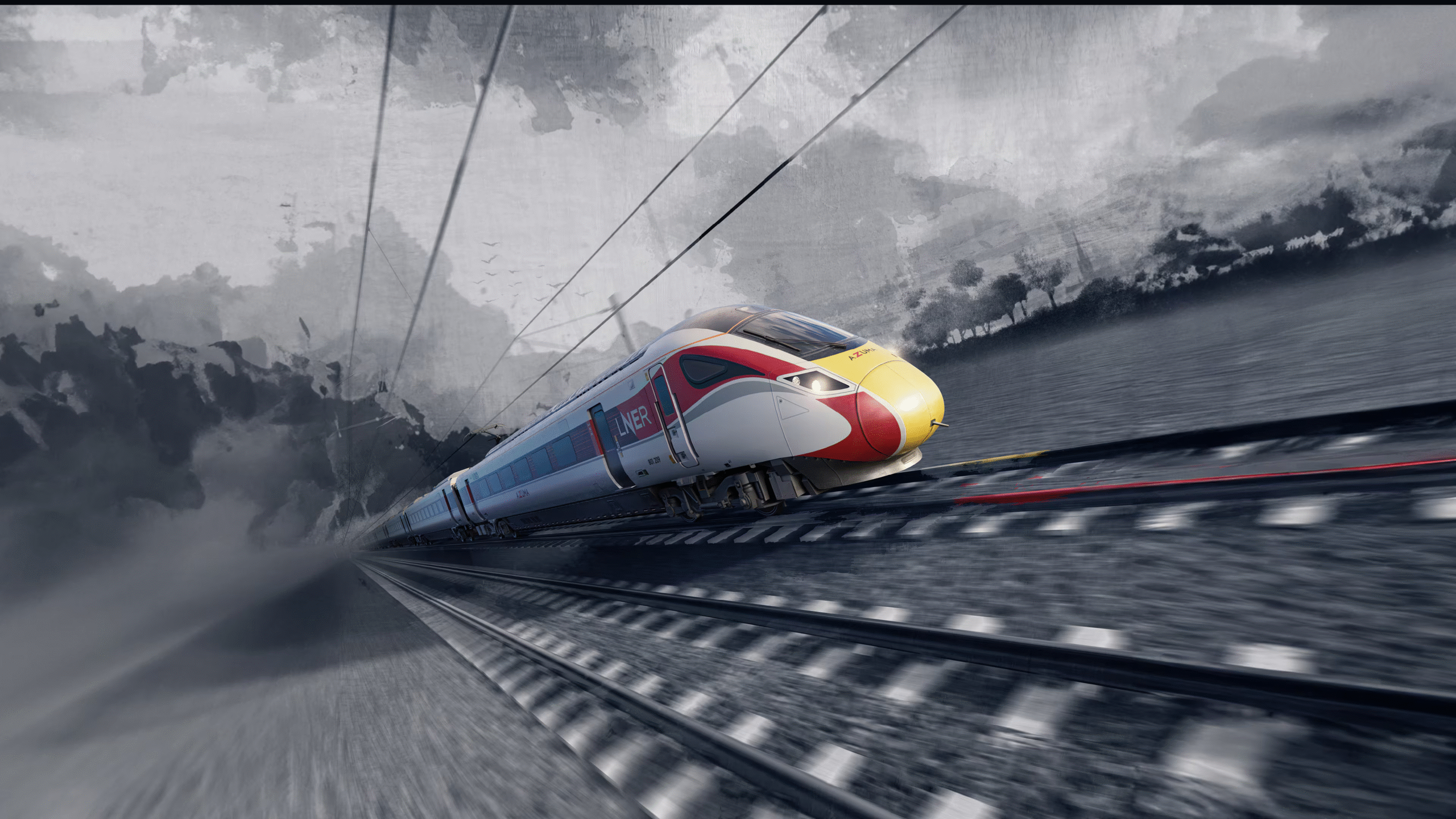 Official Brand Logo of Train Sim World 4 East Coast Main Line Overview From Metruvia Simulation