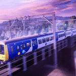 Official Brand Logo of Train Sim World 3 Glossop Line Overview From Metruvia Simulation