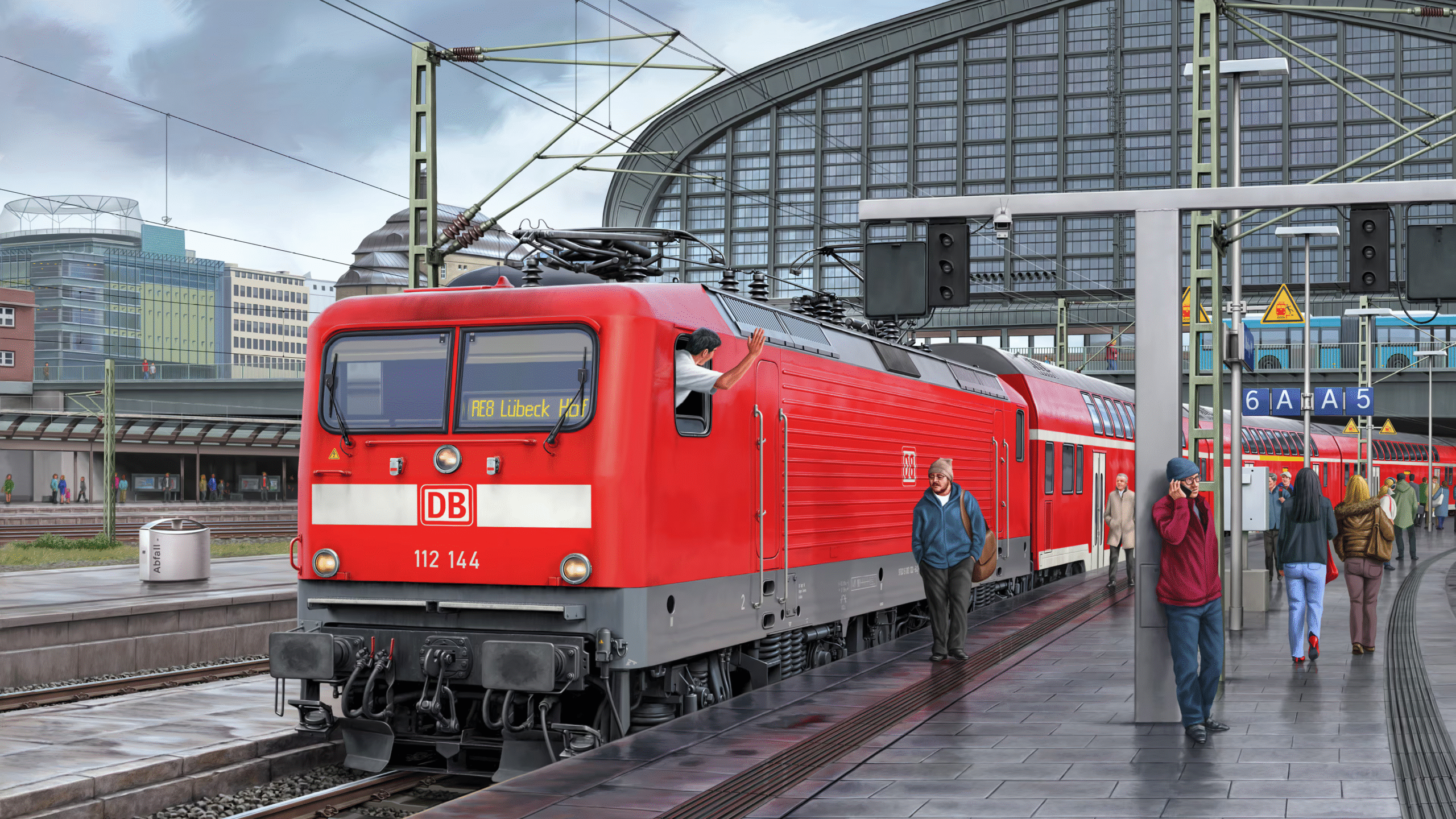 Official Brand Logo of Train Sim World 2 Hauptstrecke Hamburg – Lübeck Overview From Metruvia Simulation