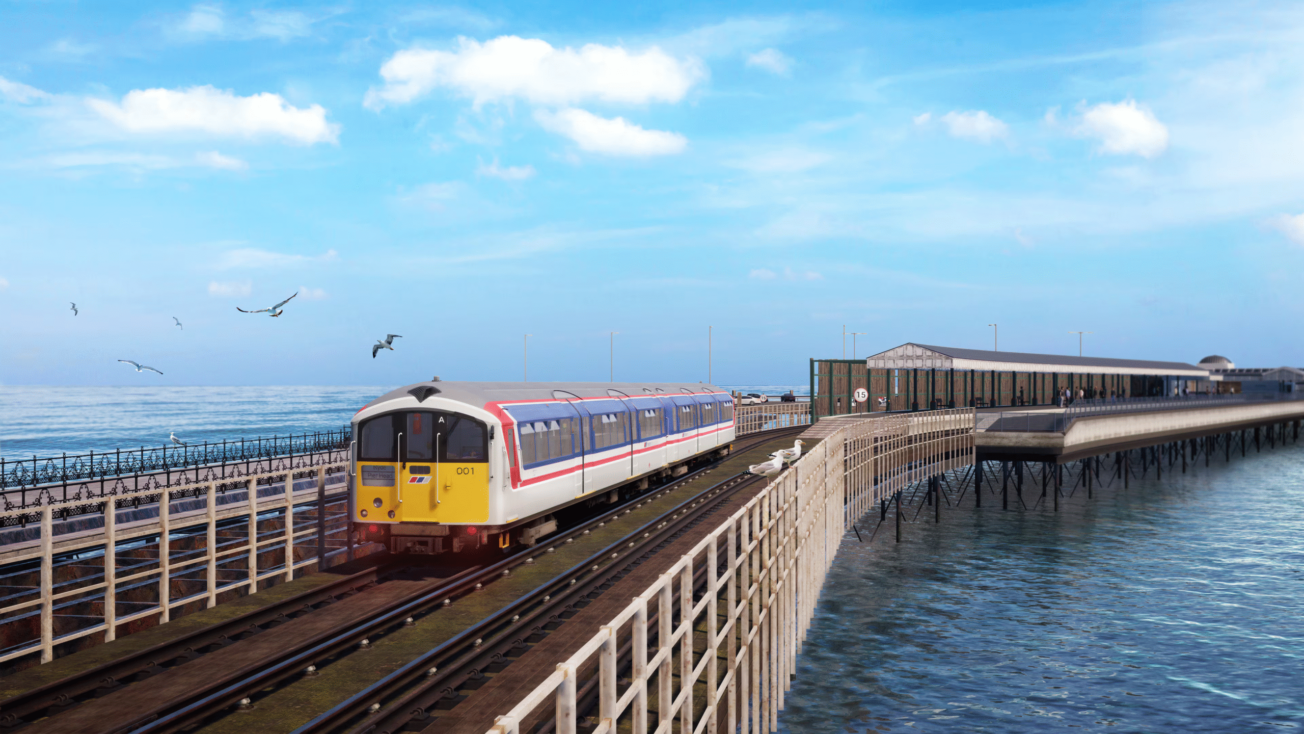 Official Brand Logo of Train Sim World 2 Isle of Wight Overview From Metruvia Simulation