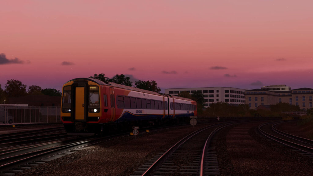Official Brand Logo of Train Sim World 3 Midland Main Line Overview From Metruvia Simulation