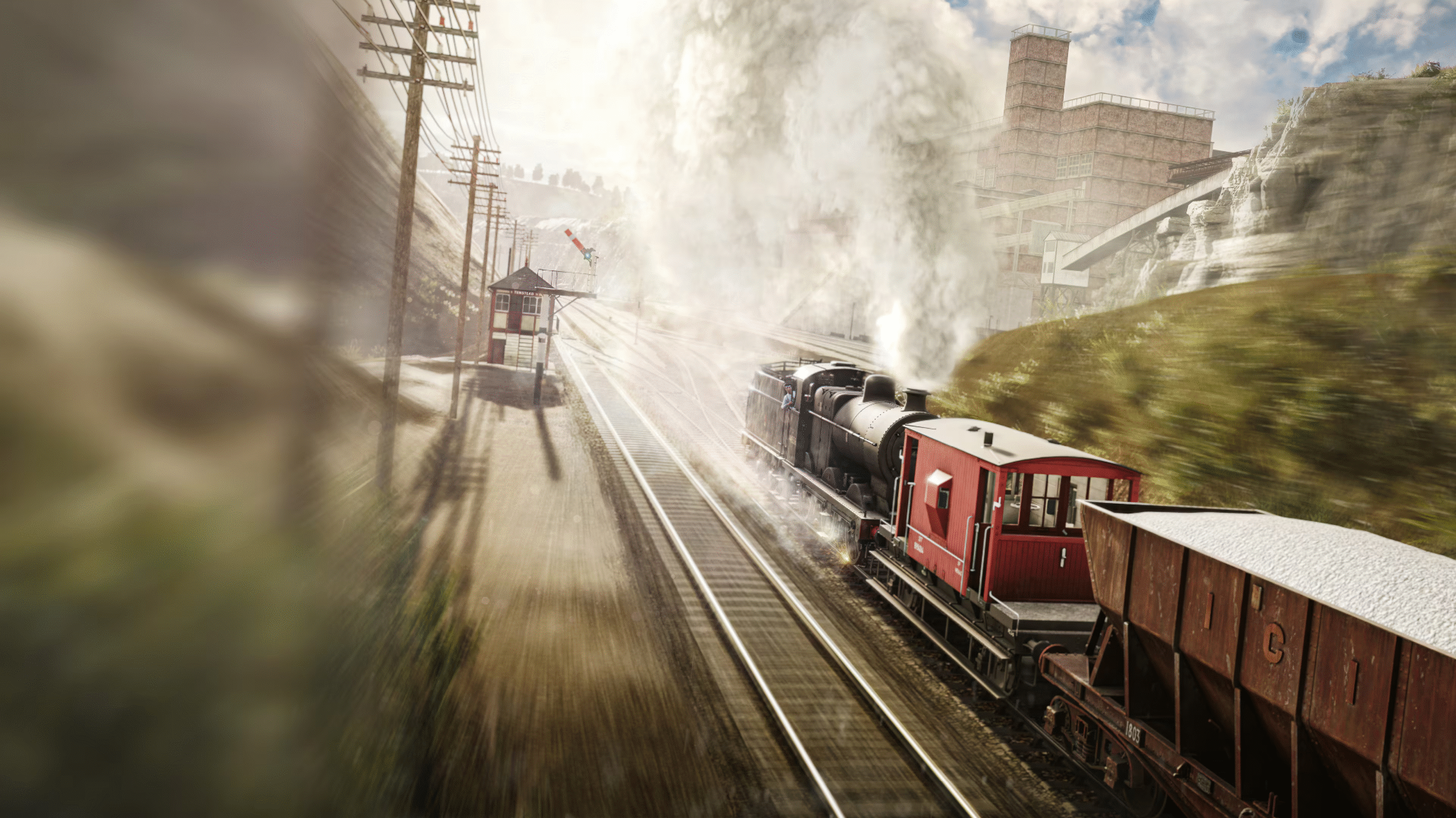 Official Brand Logo of Train Sim World 3 Peak Forest Railway Overview From Metruvia Simulation