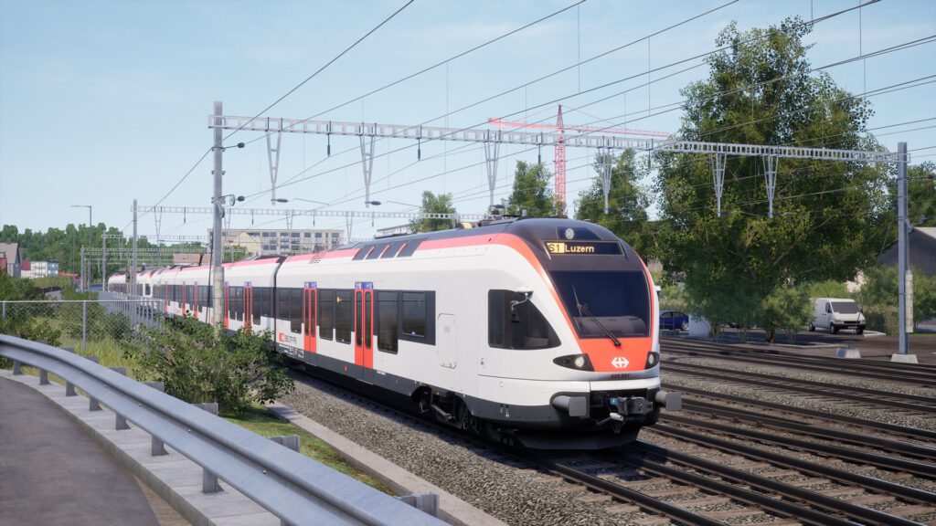Official Brand Logo of Train Sim World 2 S-Bahn Zentralschweiz Overview From Metruvia Simulation
