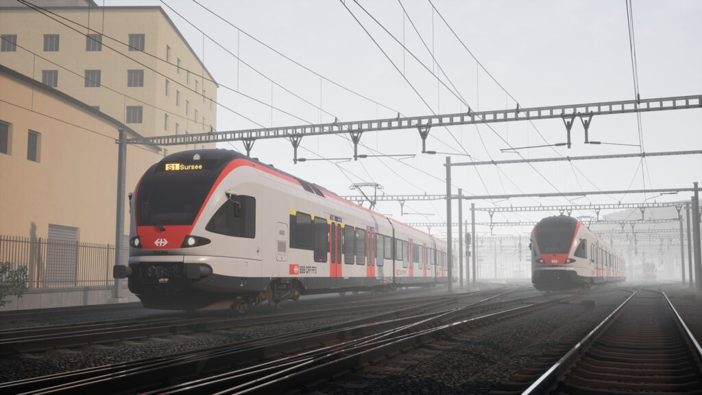 Official Brand Logo of Train Sim World 2 S-Bahn Zentralschweiz Overview From Metruvia Simulation