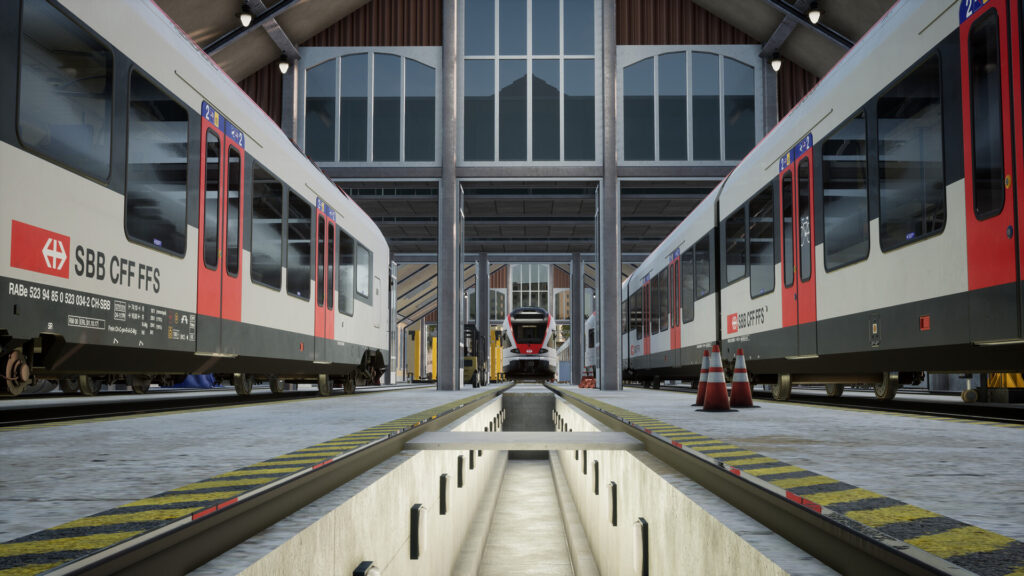 Official Brand Logo of Train Sim World 2 S-Bahn Zentralschweiz Overview From Metruvia Simulation