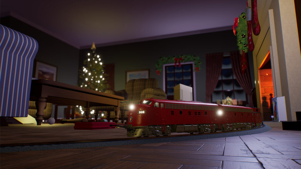 Official Brand Logo of Train Sim World 2 The Holiday Express Overview From Metruvia Simulation