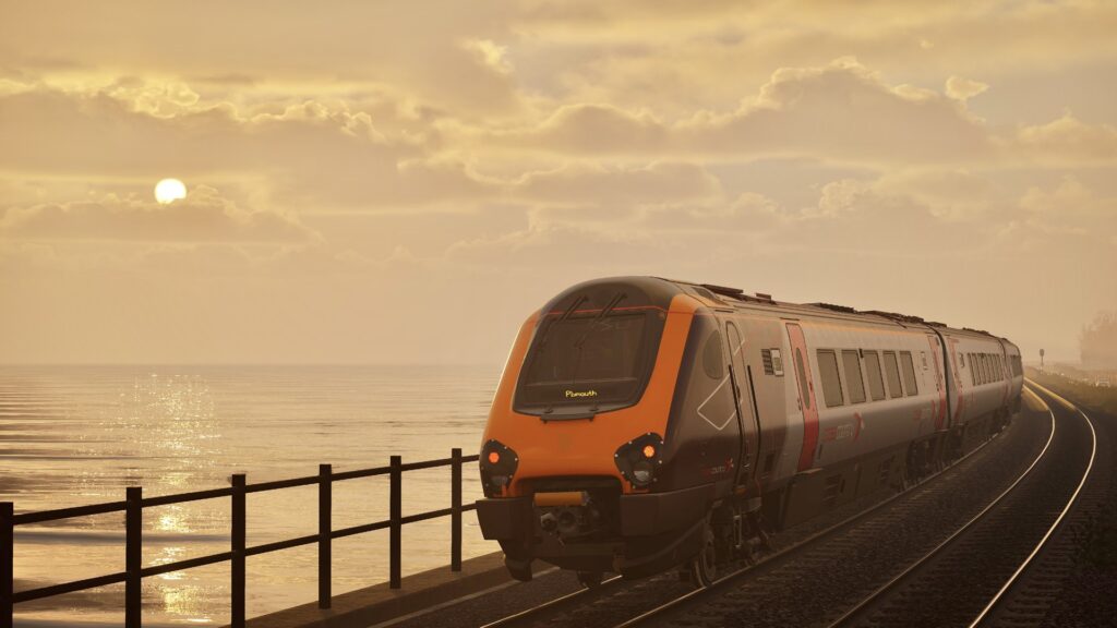 Official Brand Logo of Train Sim World 6 Overview From Metruvia Simulation