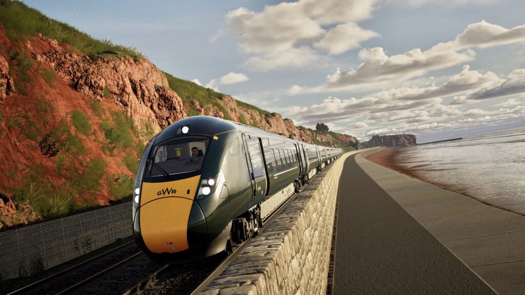 Official Brand Logo of Train Sim World 6 Overview From Metruvia Simulation